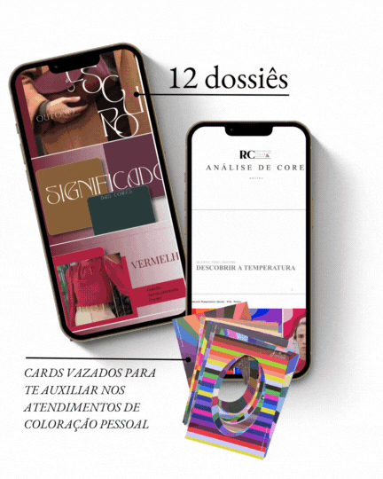 CARDS VAZADOS PARA TE AUXILIAR NOS ATENDIMENTOS DE COLORAÇÃO PESSOAL